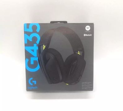 Logitech G435 - Kabelloses Gaming-Headset | Lightspeed & Bluetooth, Schwarz B-WARE