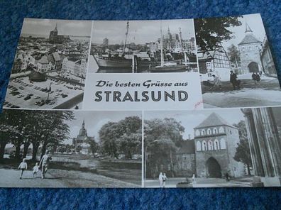 4982 / Ansichtskarte -Stralsund - Mehrbildkarte