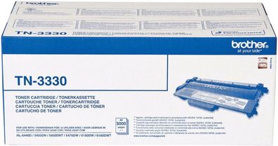 Brother TN-3330 Original Toner schwarz 3000 Seiten Neu Tonerkartusche TN3330 OVP
