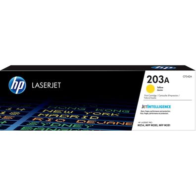 HP 203A Gelb Original Toner für HP Color LaserJet Pro MFP M281fdw CF540A gelb