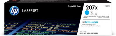 HP 207X Toner Cyan | LaserJet Pro M255dw M255nw M282nw MFP M283fdn Original OVP