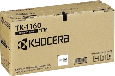 Kyocera TK-1160 Original Toner Schwarz | Neu OVP Tonerpatrone 7200 Seiten