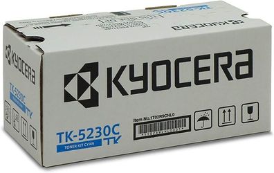 Kyocera TK-5230C Original Toner Cyan OVP Tonerpatrone ECOSYS M 5521 P 5021