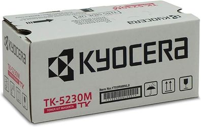 Kyocera TK-5230M Original Toner Magenta OVP Tonerpatrone ECOSYS M 5521 P 5021