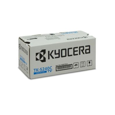 Kyocera TK-5240C Original Toner Cyan | Neu OVP Tonerpatrone 3000 Seiten TK-5240