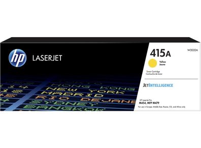 Original HP 415A Gelb Toner hohe Reichweite für LaserJet Pro MFP M OVP neu