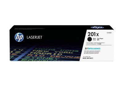 HP 201X Original Toner - Schwarz | Color LaserJet Pro M252n MFP M274n CF400X Neu