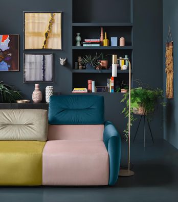 Ecksofa Textil Eck Wohnlandschaft Design Ecksofa Sofa Couch Italien Alfitalia