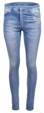 MarJo Trachtenjeans Rachel Lang blau - Größe: 40