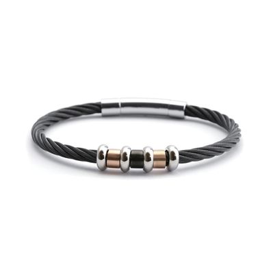 Charriol Armreif 04-301-1250-7L Celtic Edelstahl dreifarbig