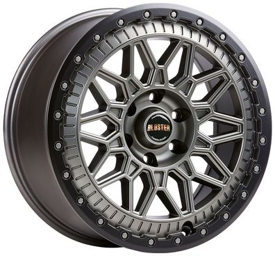 für Ducato Maxi Komplettradsatz Loder AT1 255/55 18 Zoll Fondmetal Felge titan