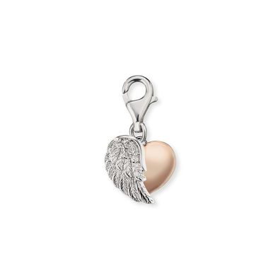 Engelsrufer Charm Anhänger Herzflügel ERC-HEARTWING-BICOR Silber roségold plattiert