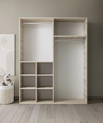 Kleiderschrank Modern Spiegel Zeitloses Design Stilvolle Aufbewahrung Möbel