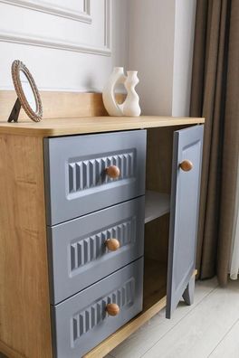 Kommode Modernes Design Schubladen Stauraum Stilvolles Möbel Kinderzimmer