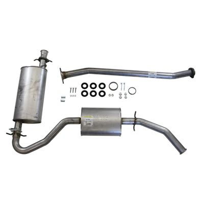 Auspuffanlage Komplett ohne KAT 1334968080