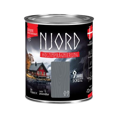 Holzschutz Holzimprägnierung (09) Vulkanischer Strand Wetterfest Holzlack 750ml