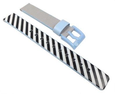 Q&Q by Citizen | SmileSolar Uhrenarmband Materialmix 14mm | 26503