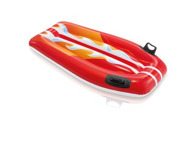 INTEX Bodyboard Joy Rider 112x62cm Kinder ab 6 Jahren mit Griffen & Reparaturset