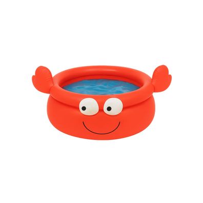 Happy People Quick-Up Pool Krabbe 175x62cm mit 3D Augen & aufblasbaren Scheren