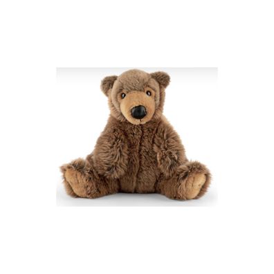 Living Nature Braunbär 24 cm – realistisches Kuscheltier ohne Soundfunktion