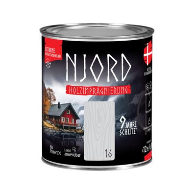 Holzschutz Holzimprägnierung (16) Morgenfrost Wetterfest Holzlack 750ml