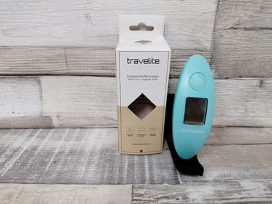 Travelite Kofferwaage, Reisezubehör türkis schwarz rot