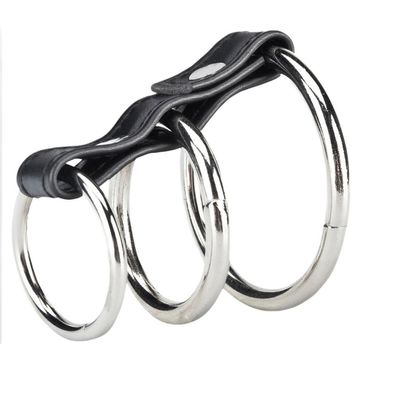BLUE LINE C&amp; GEAR 3 Ring Gates Of Hell - Farbe: PVC &amp; Metall