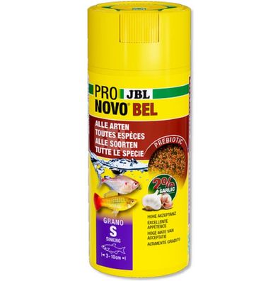 JBL Pronovo BEL GRANO S 100ml CLICK Hauptfutter-Granulat für alle Aquariumfische