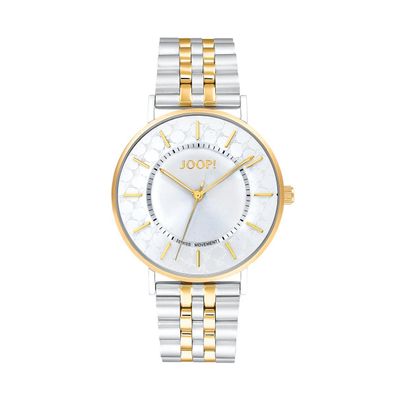 JOOP! Damen Armbanduhr 2033711 Edelstahl Bicolor
