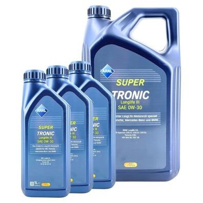 Aral SuperTronic LL III/3 0W-30 5 + 3 Liter