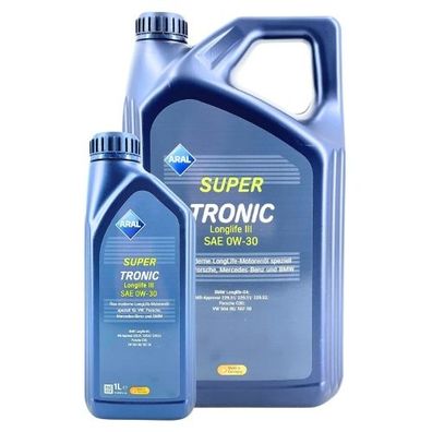 Aral SuperTronic LL III/3 0W-30 5 + 1 Liter