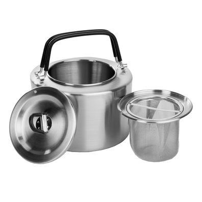 NEU Tatonka Teekanne Edelstahl Teapot 1,5L für Camping Outdoor Survival Bushcraf