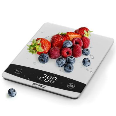 Duronic KS1009 Küchenwaage Digitalwaage 10kg Tara-Funktion Lebensmittelwaage