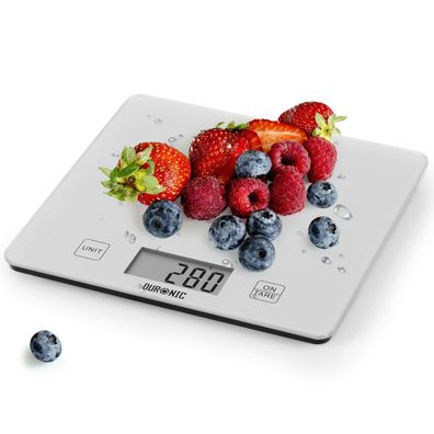 Duronic KS1080 Küchenwaage Digitalwaage 10kg 1g genau Tara Hold-Funktion