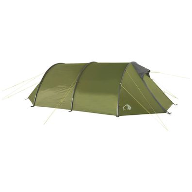 Neu Tatonka Tunnelzelt Buffin 4 light oliv für Camping Outdoor Survival Festival