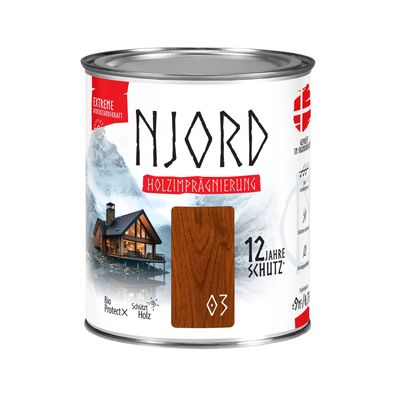 Holzschutz Extreme (03) Lappländische Esche Wetterfest Holzlack 750ml Schutzlack