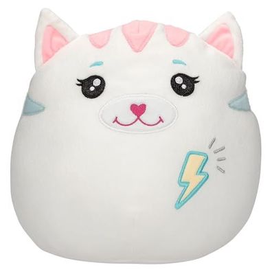 Ylvi Swoppies - Kuscheltier Katze in Weiß, mit Leuchteffekt 20cm
