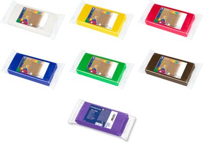 Spielknete Plastilin in Einzelfarben, 1kg