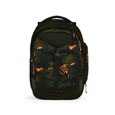 Satch Match Schulrucksack Jurassic Jungle olive 30l + 5l Rucksack Schulranzen