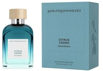 Adolfo Dominguez Agua Fresca Citrus Cedro 200 ml EDT Spray