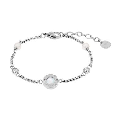 Joop! Armband 2039776 Perlmutt 925/000 Silber, Zirkonia