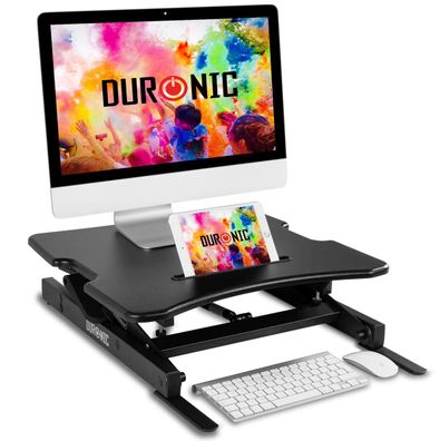 Duronic DM05D18 Schreibtischaufsatz Workstation 55 x 53 cm Höhenverstellbar