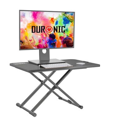 Duronic DM05D24 Schreibtischaufsatz Computertisch höhenverstellbar Laptop