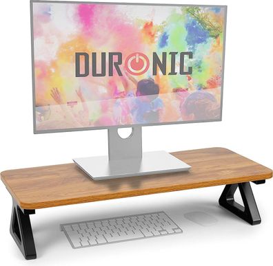 Duronic DM06-1 AW Monitorständer Schreibtischaufsatz Bildschirmerhöhung