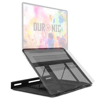 Duronic DM074 Laptopständer höhenverstellbar ergonomisch faltbar Notebook