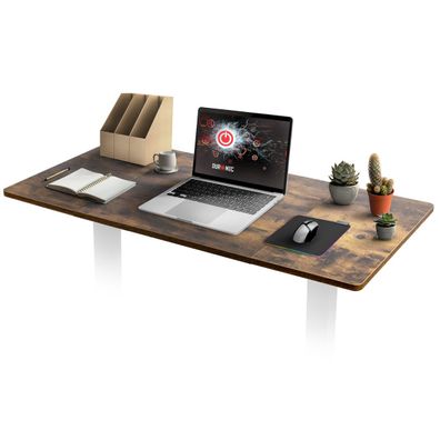 Duronic TT120 AA Tischplatte Schreibtischplatte 120 x 60 cm Höhenverstellbar