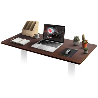 Duronic TT120 WT Schreibtischplatte 120x60 cm höhenverstellbar Büro Home