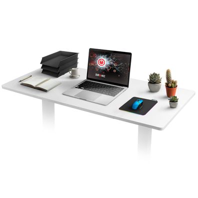 Duronic TT160 WE Tischplatte Schreibtischplatte 160 x 60 cm Home-Office