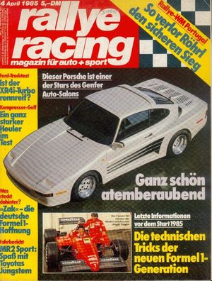 Rallye Racing 4 / 1985, Toyota, Alpine, Ford Sierra, VW GTI, Zakspeed