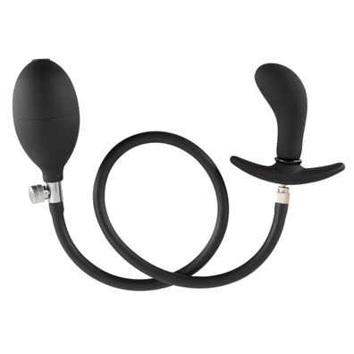 Aufblasbarer Analplug mit Pumpball für intensiven Spaß